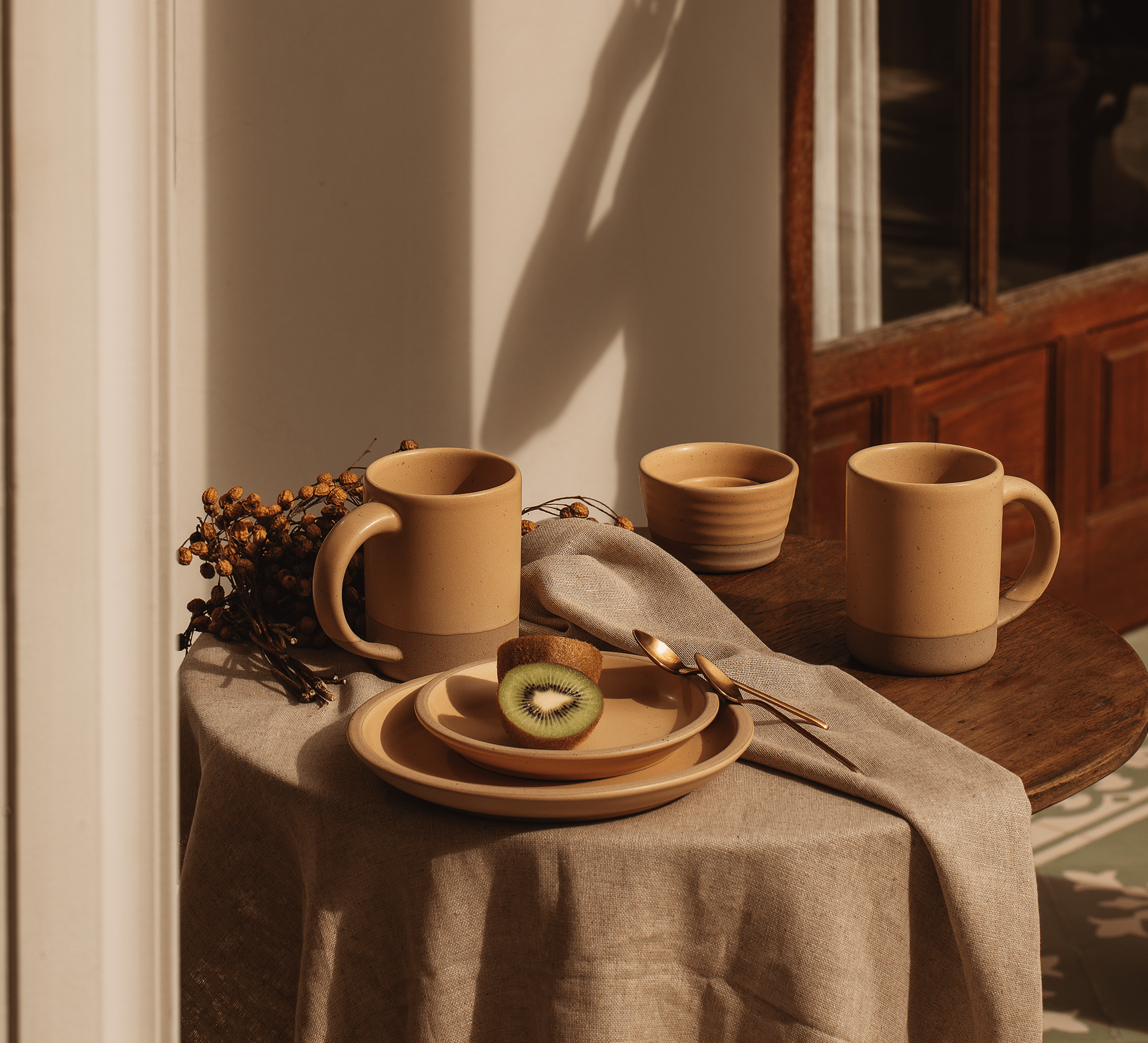 brown coffee cups Aroma Burner main image 0