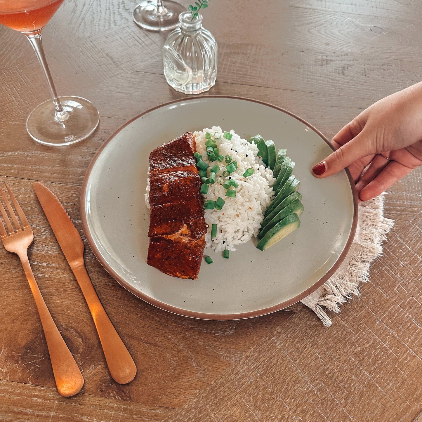 MORA CERAMICS Kitchen & Dining Dinner Plates - 10 in - Earl Grey