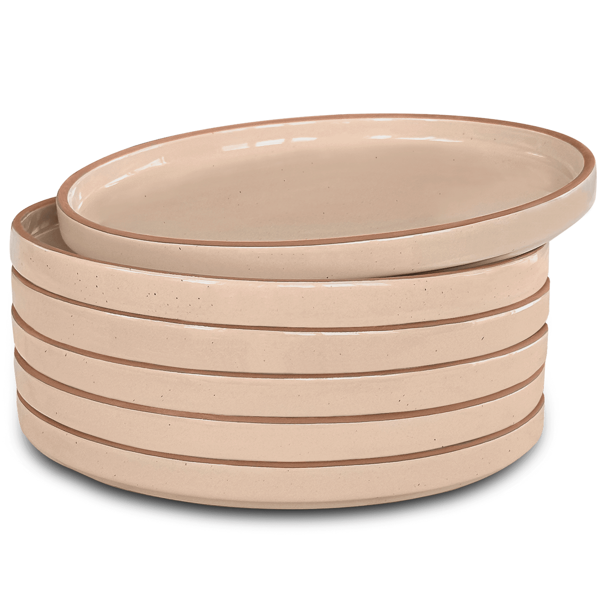 Salad Plates - 8 in - Chai – MORA CERAMICS