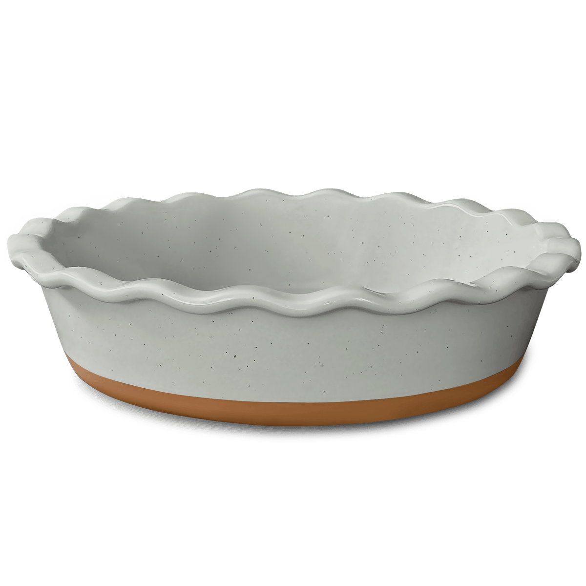 Deep-Dish Ceramic Pie Plate