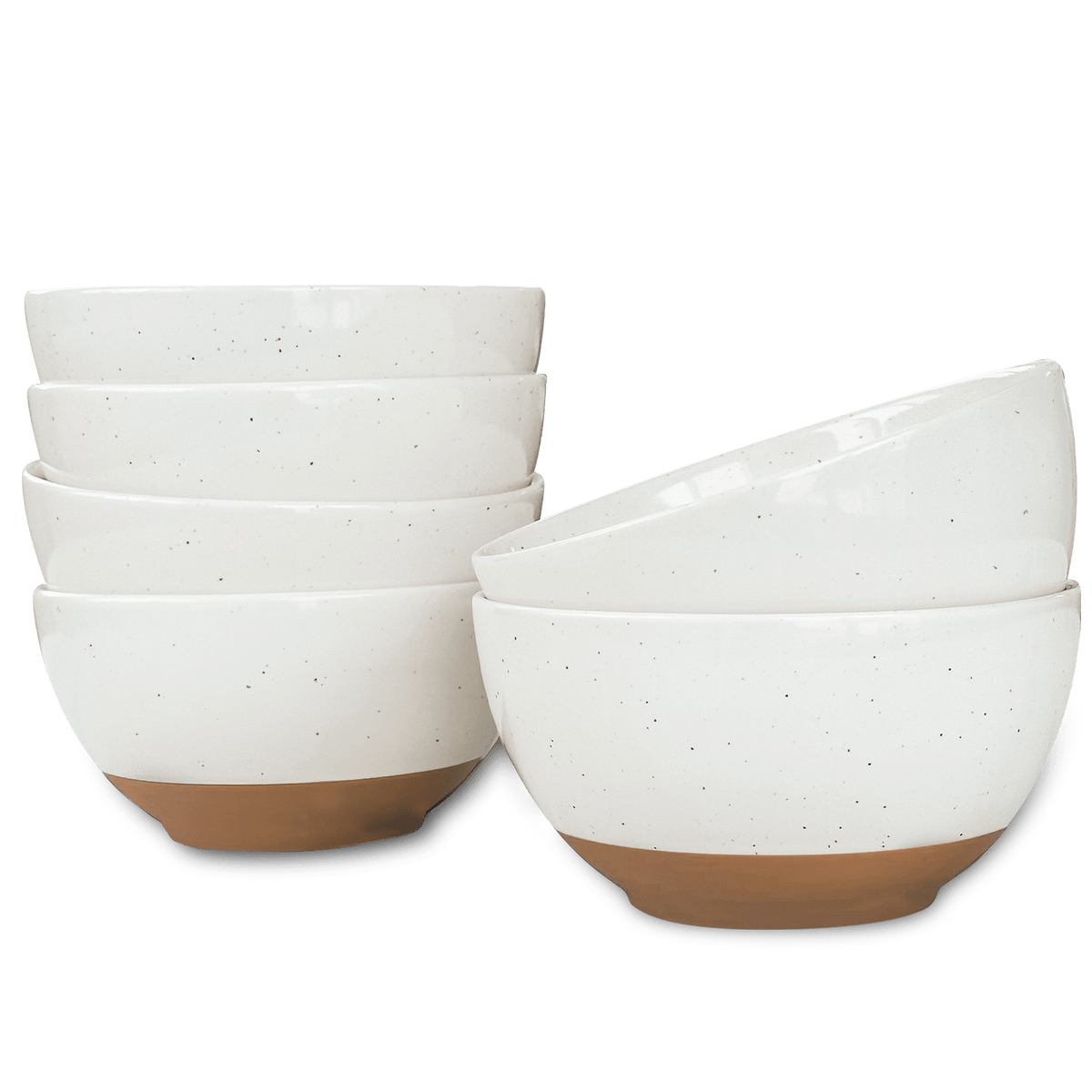 Mora Ceramics Vanilla Flat Clay Pottery Bowl Claymens