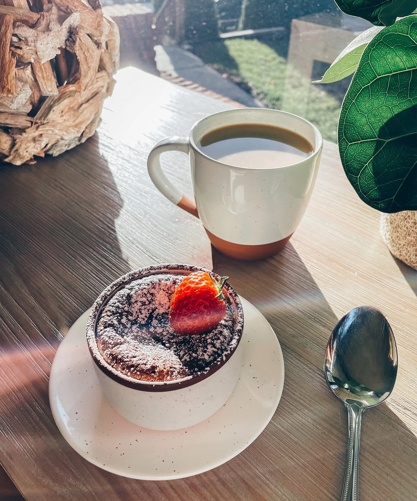 MORA CERAMICS Kitchen & Dining Ramekins Set of 6 - 4 oz - Vanilla White