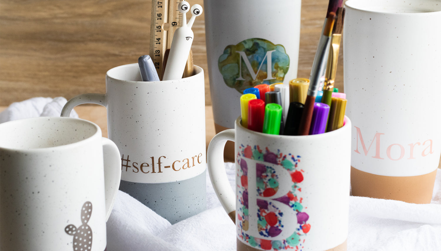 6 Creative Ways To Paint & Personalize A Ceramic Mug - MORA CERAMICS