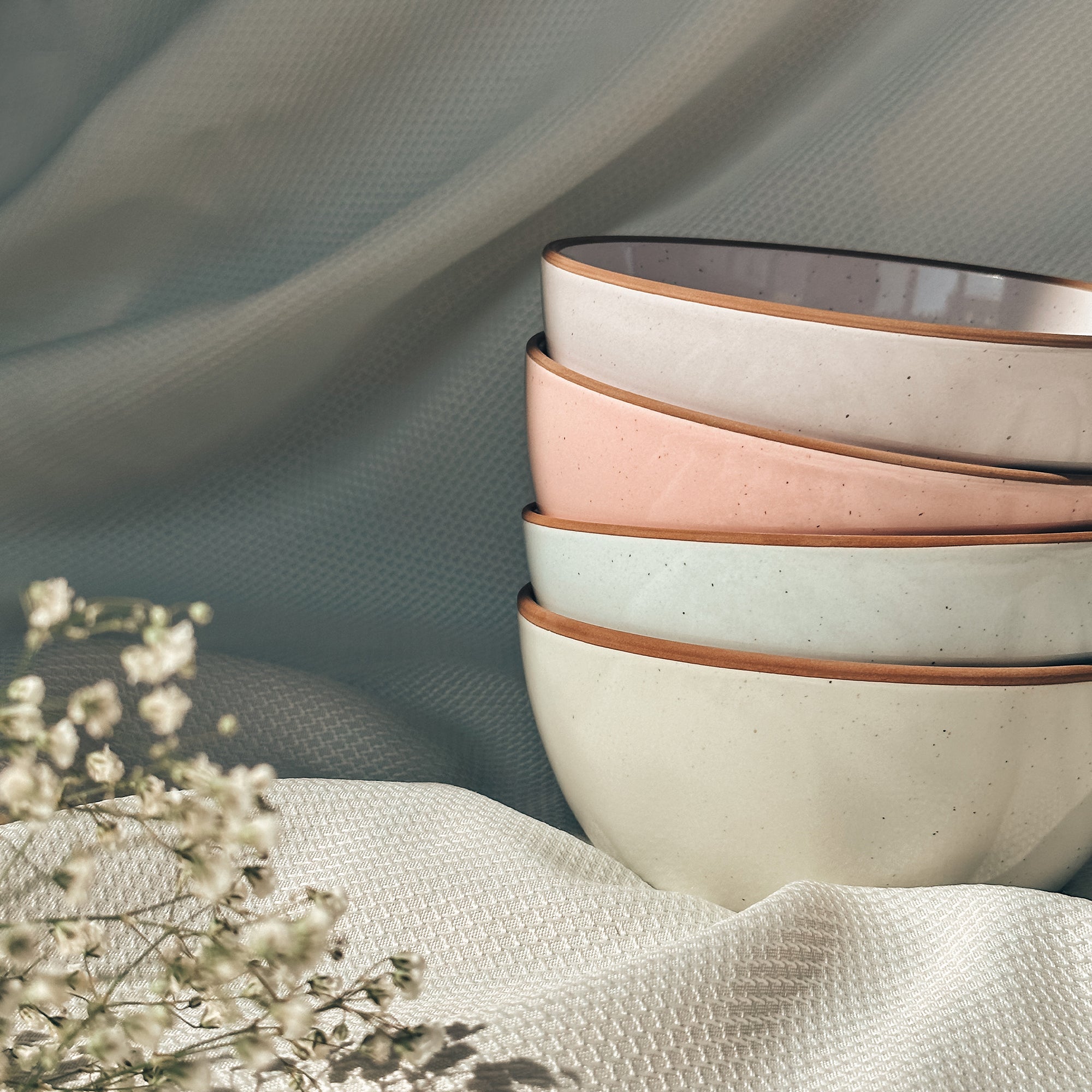 Cereal Bowls - Set of 4 - 28oz