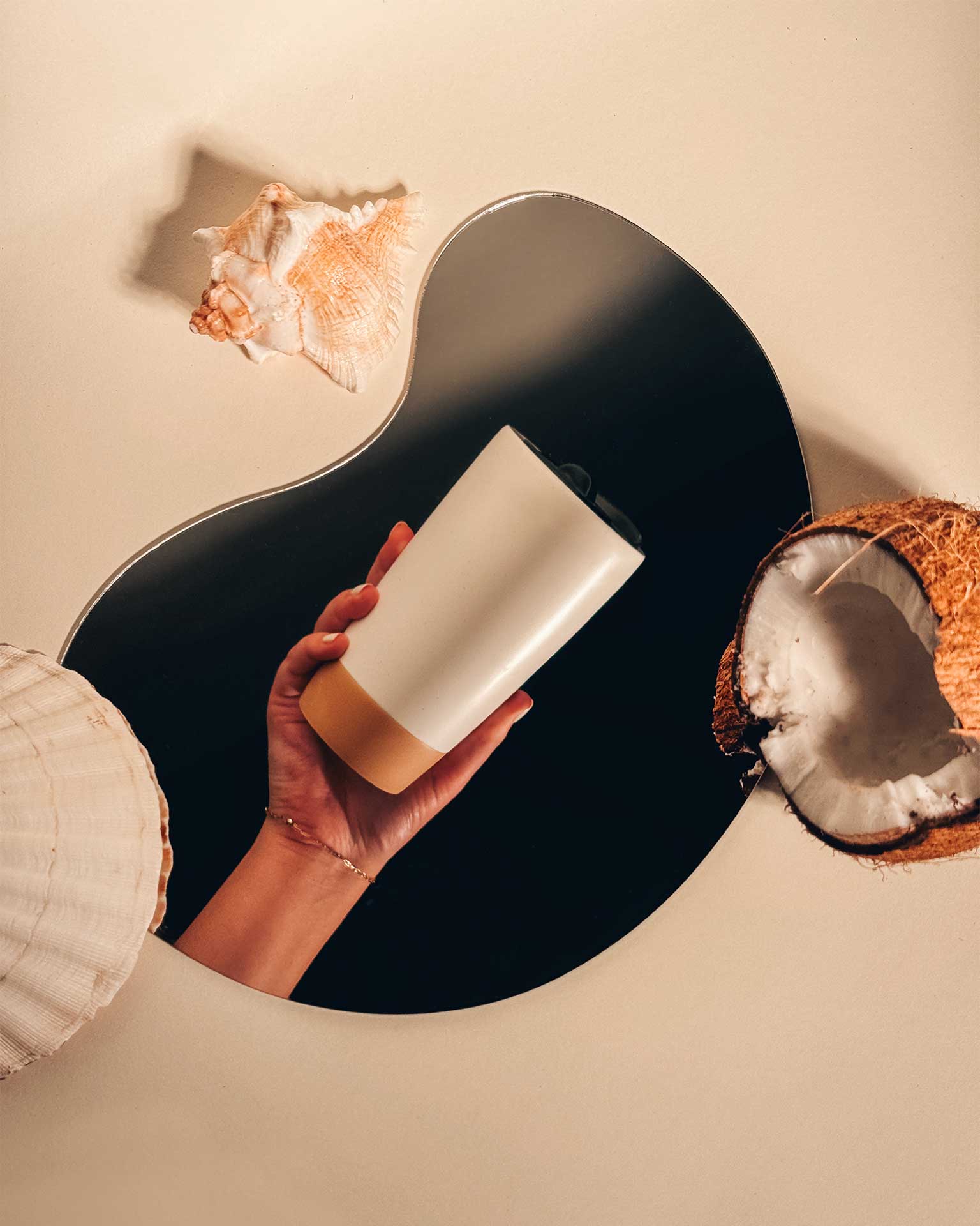 Double Walled Ceramic Travel Mug with Lid - 14oz - Thumbnail 5