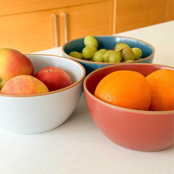 MORA CERAMICS Kitchen & Dining Cereal Bowls - 28oz - Marina Artisan