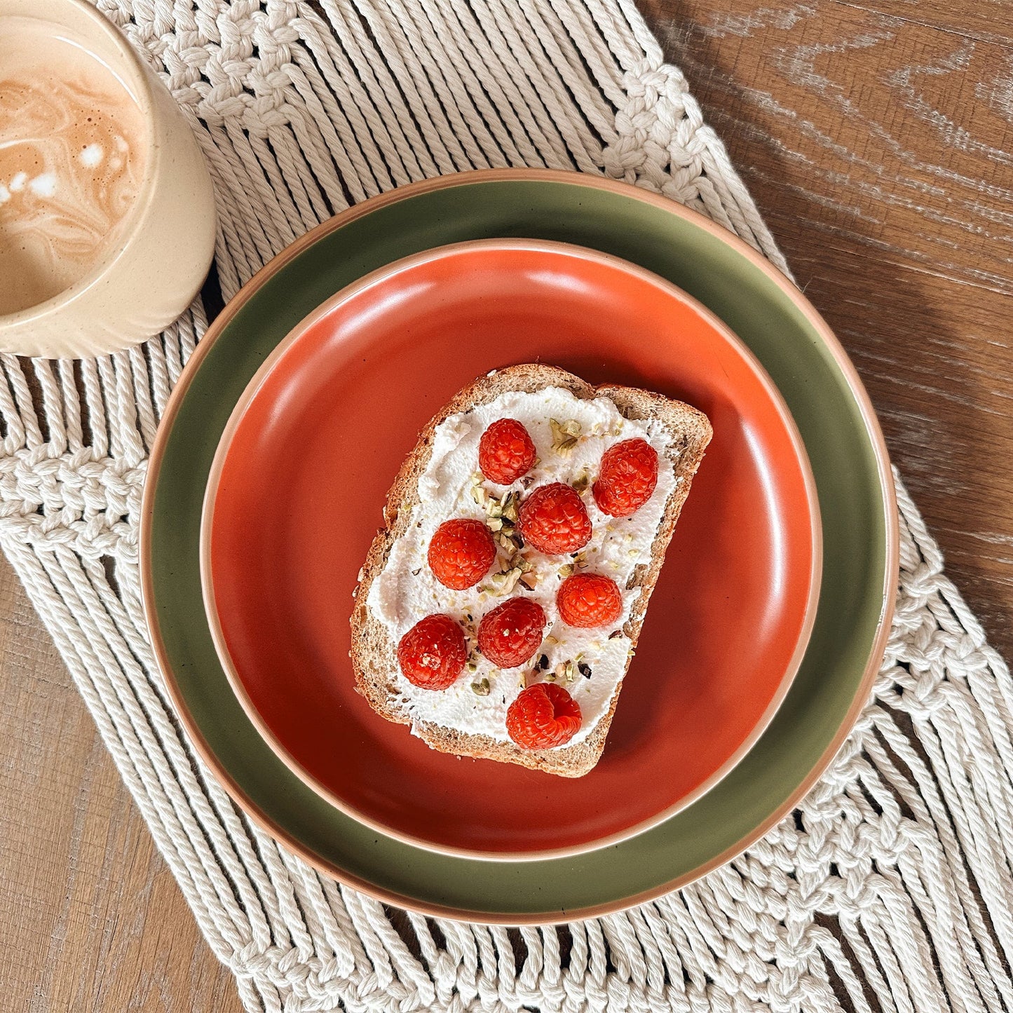 MORA CERAMICS Kitchen & Dining Salad Plates - 7.8in - Artisan