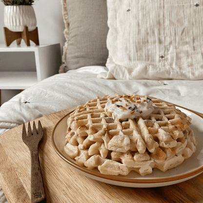 MORA CERAMICS Kitchen & Dining Salad Plates - 7.8 in - Vanilla White