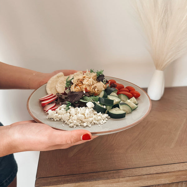 MORA CERAMICS Kitchen & Dining Dinner Plates - 10 in - Earl Grey