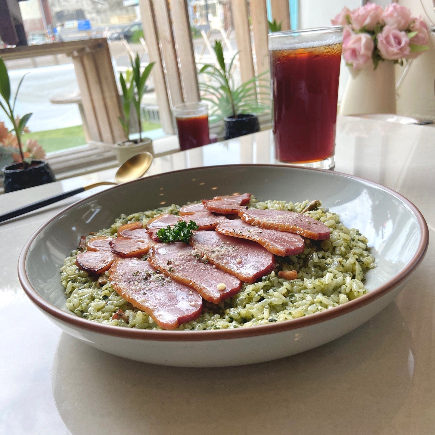 MORA CERAMICS Kitchen & Dining Pasta Bowls - 30oz - Earl Grey