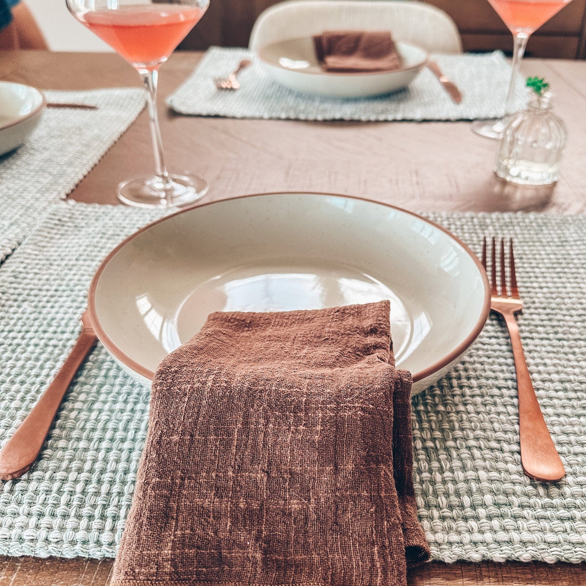 MORA CERAMICS Kitchen & Dining Pasta Bowls - 30oz - Earl Grey