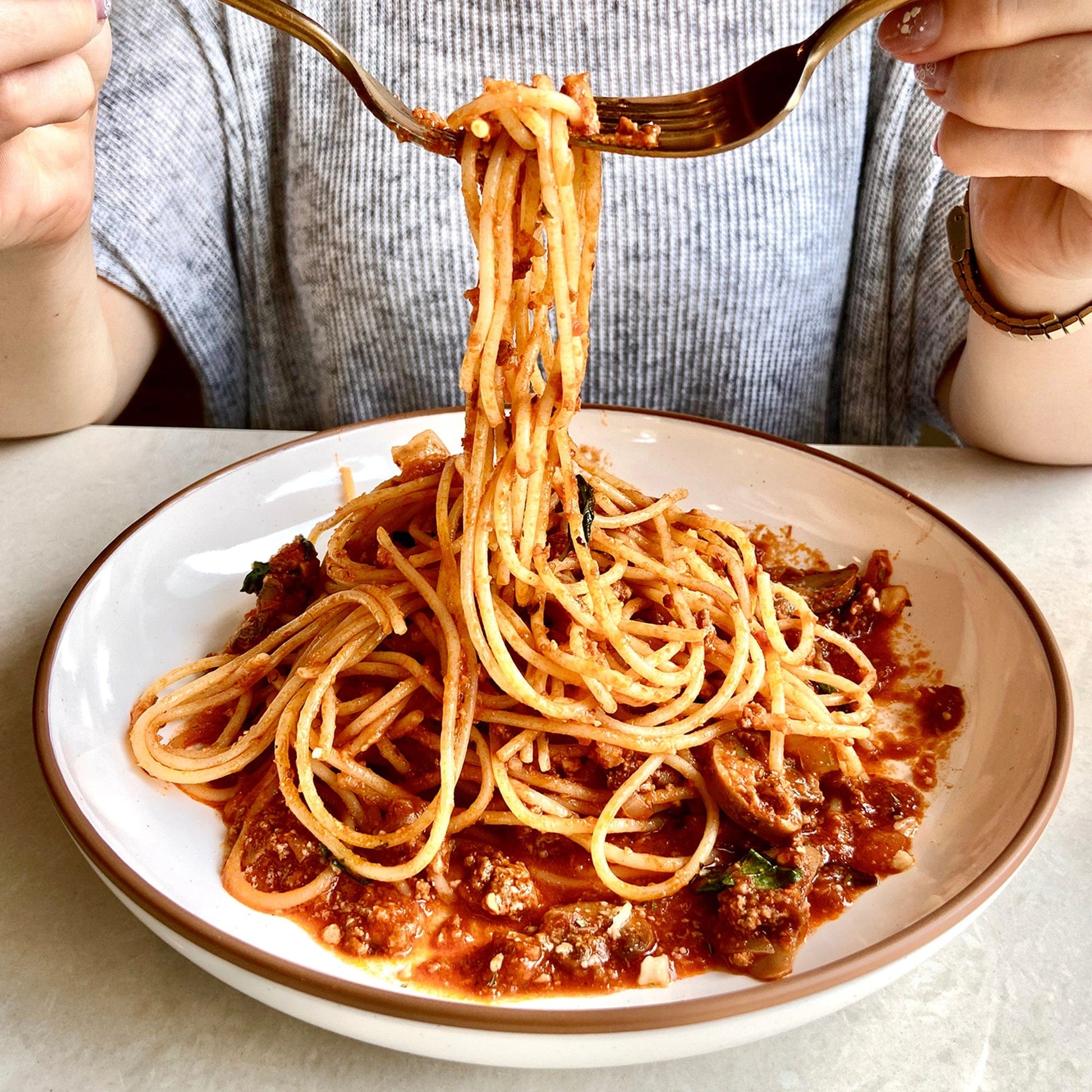 MORA CERAMICS Kitchen & Dining Pasta Bowls - 30oz - Vanilla White