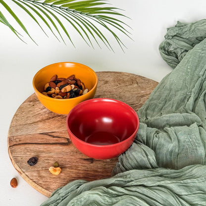 MORA CERAMICS Kitchen & Dining Small Dessert Bowls - 16oz - Artisan