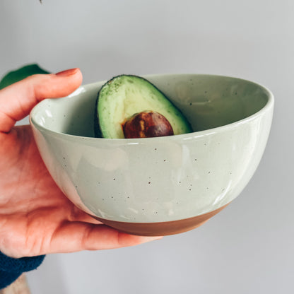 MORA CERAMICS Kitchen & Dining Small Dessert Bowls - 16oz - Assorted Neutrals