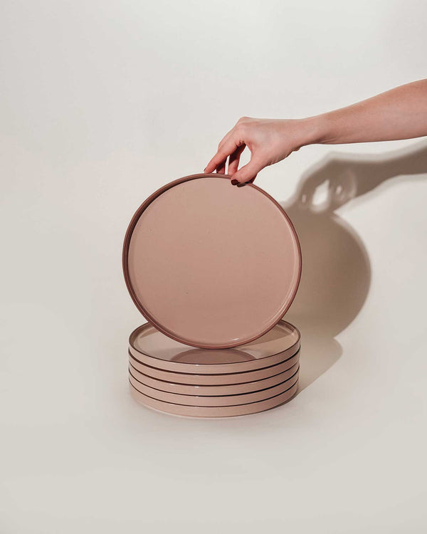 MORA CERAMICS Kitchen & Dining Dinner Plates - 10.5 in - Chai