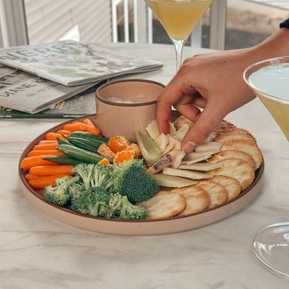 MORA CERAMICS Kitchen & Dining Dinner Plates - 10.5 in - Chai