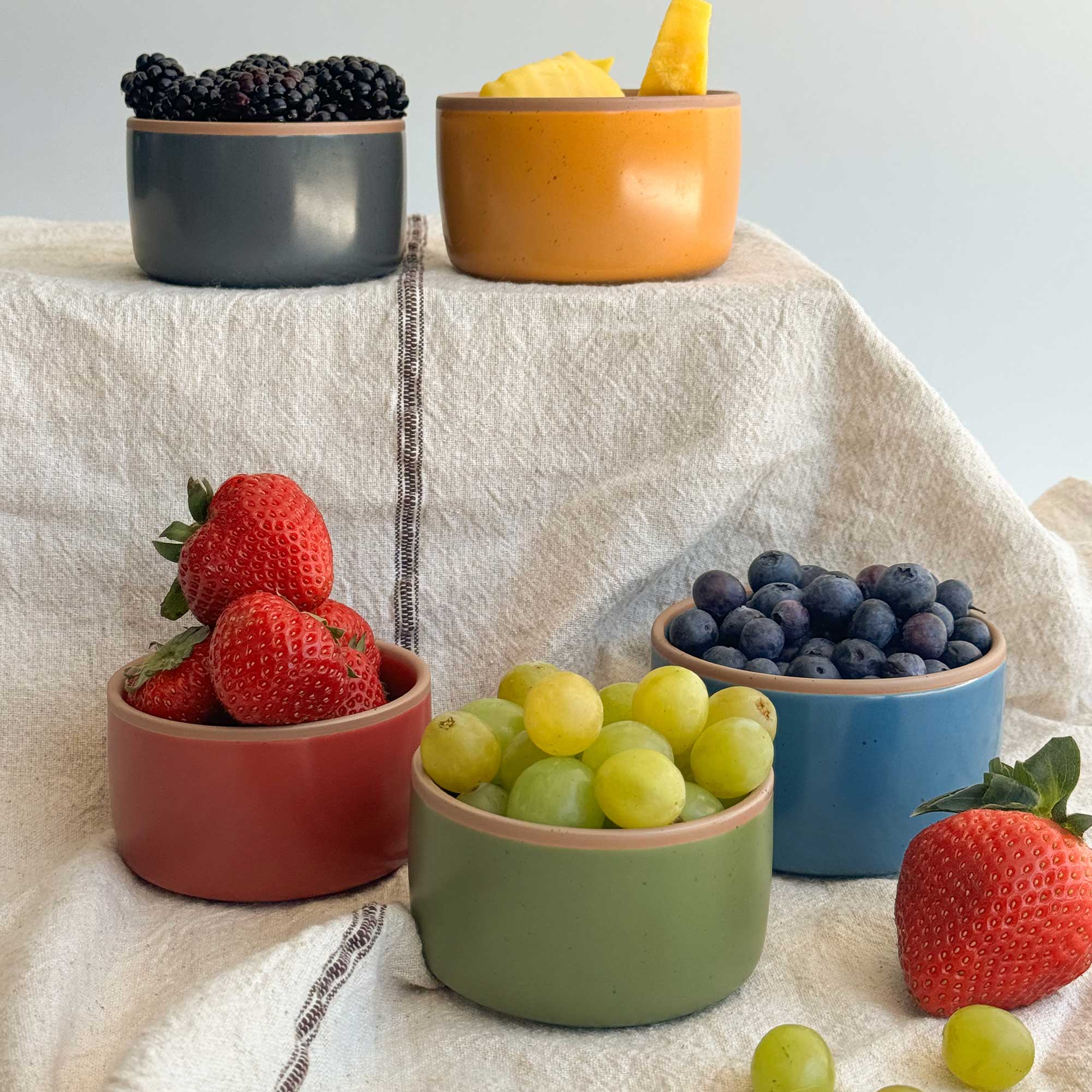 Ceramic Ramekins Set of 6 | Oven Safe | Mora