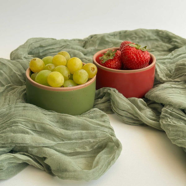 MORA CERAMICS Kitchen & Dining Ramekins Set of 6 - 6oz - Artisan