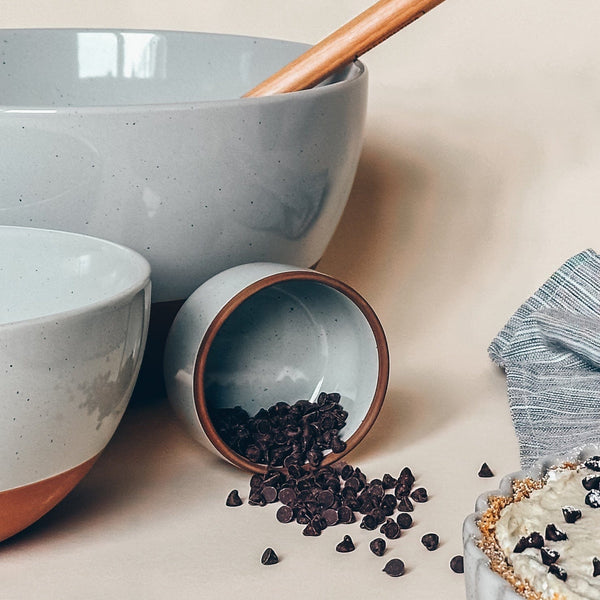 MORA CERAMICS Kitchen & Dining Ramekins Set of 6 - 8 oz - Assorted Neutrals