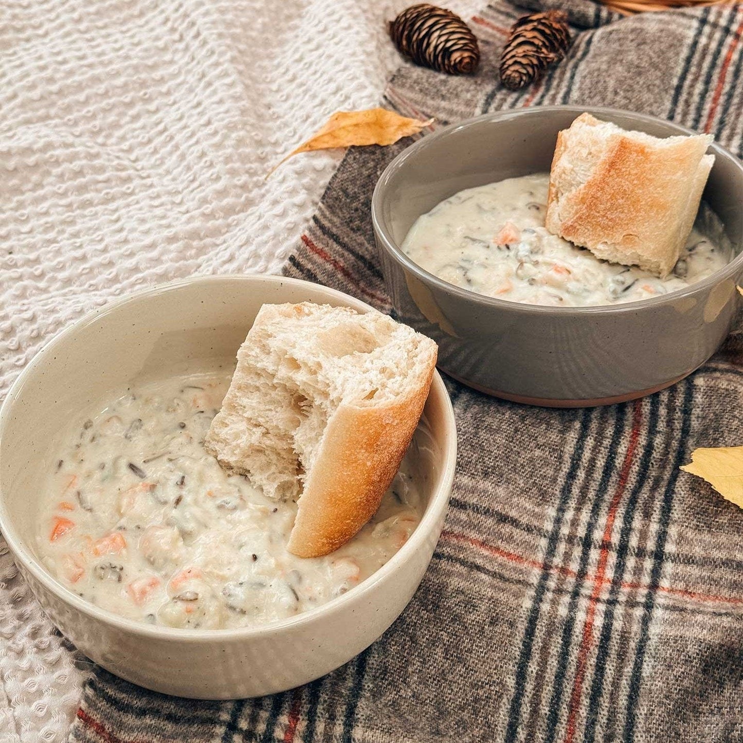 MORA CERAMICS Kitchen & Dining Cereal Bowls - 25oz - Assorted Neutrals