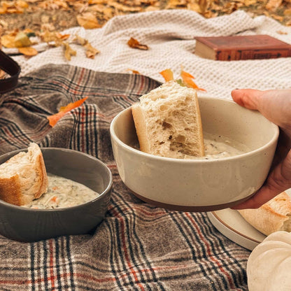 MORA CERAMICS Kitchen & Dining Cereal Bowls - 25oz - Assorted Neutrals