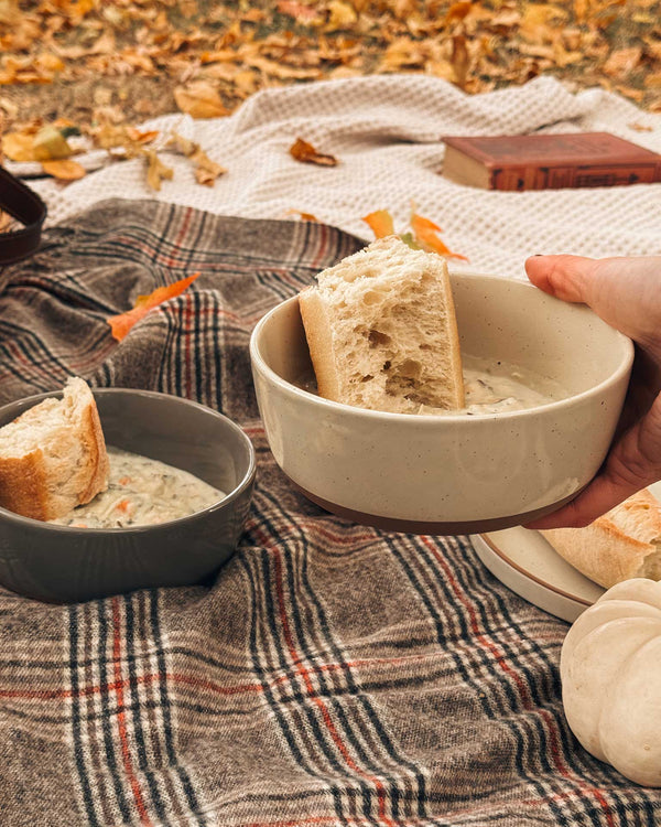 MORA CERAMICS Kitchen & Dining Cereal Bowls - 25oz - Assorted Neutrals
