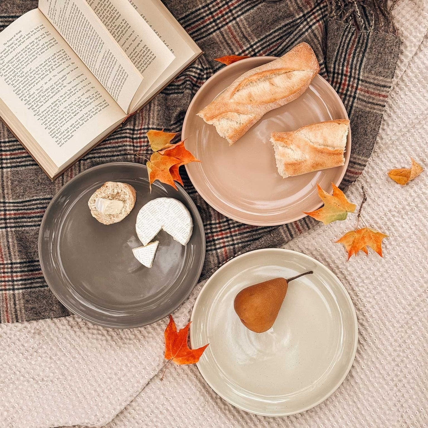 MORA CERAMICS Kitchen & Dining Pasta Bowls - 35oz - Assorted Neutrals