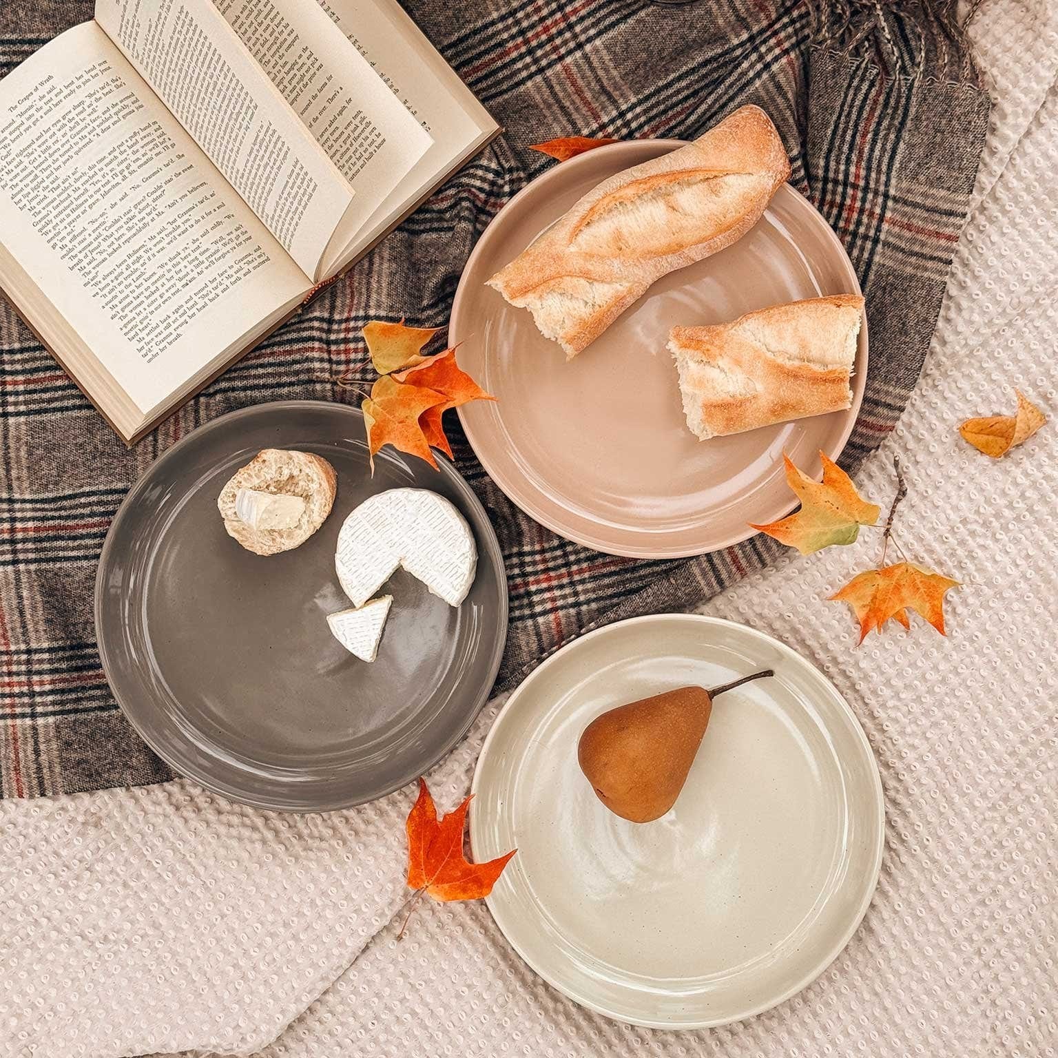 MORA CERAMICS Kitchen & Dining Pasta Bowls - 35oz - Assorted Neutrals