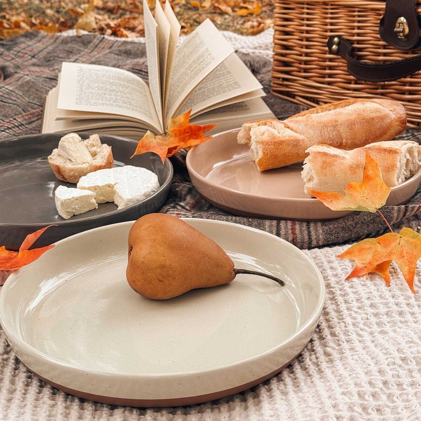 MORA CERAMICS Kitchen & Dining Pasta Bowls - 35oz - Assorted Neutrals