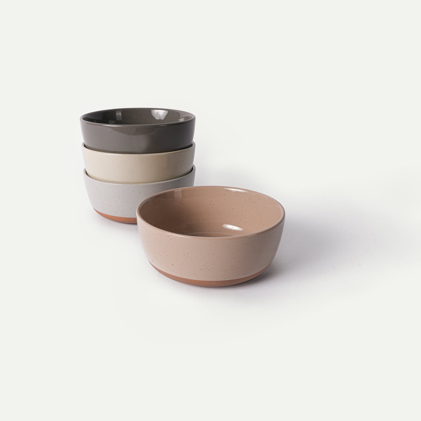 MORA CERAMICS Kitchen & Dining Cereal Bowls - 25oz - Assorted Neutrals