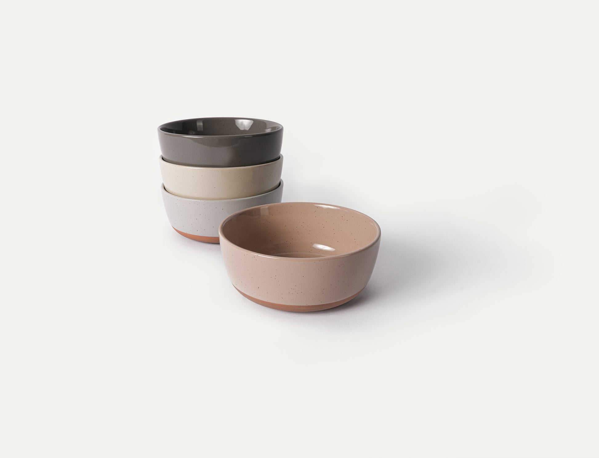 MORA CERAMICS Kitchen & Dining Cereal Bowls - 25oz - Assorted Neutrals