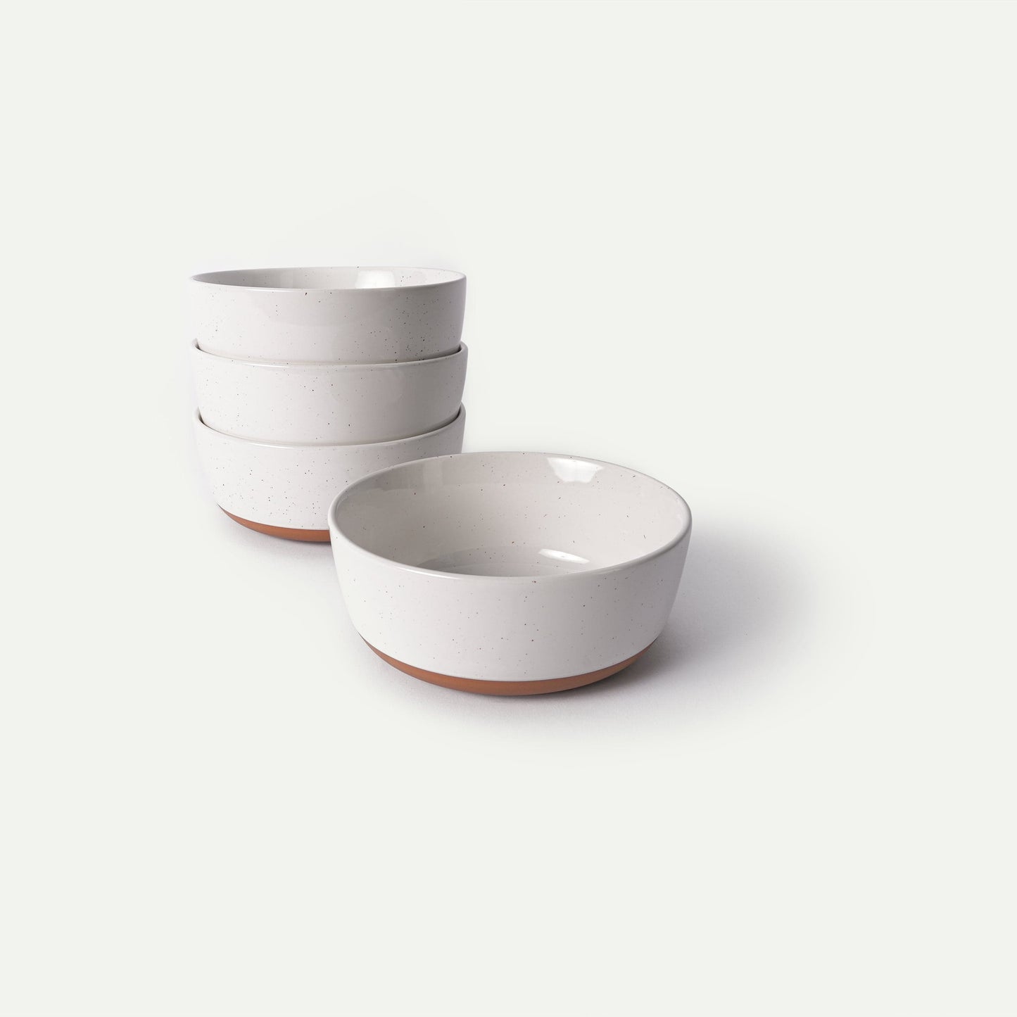 MORA CERAMICS Kitchen & Dining Cereal Bowls - 25oz - Vanilla White