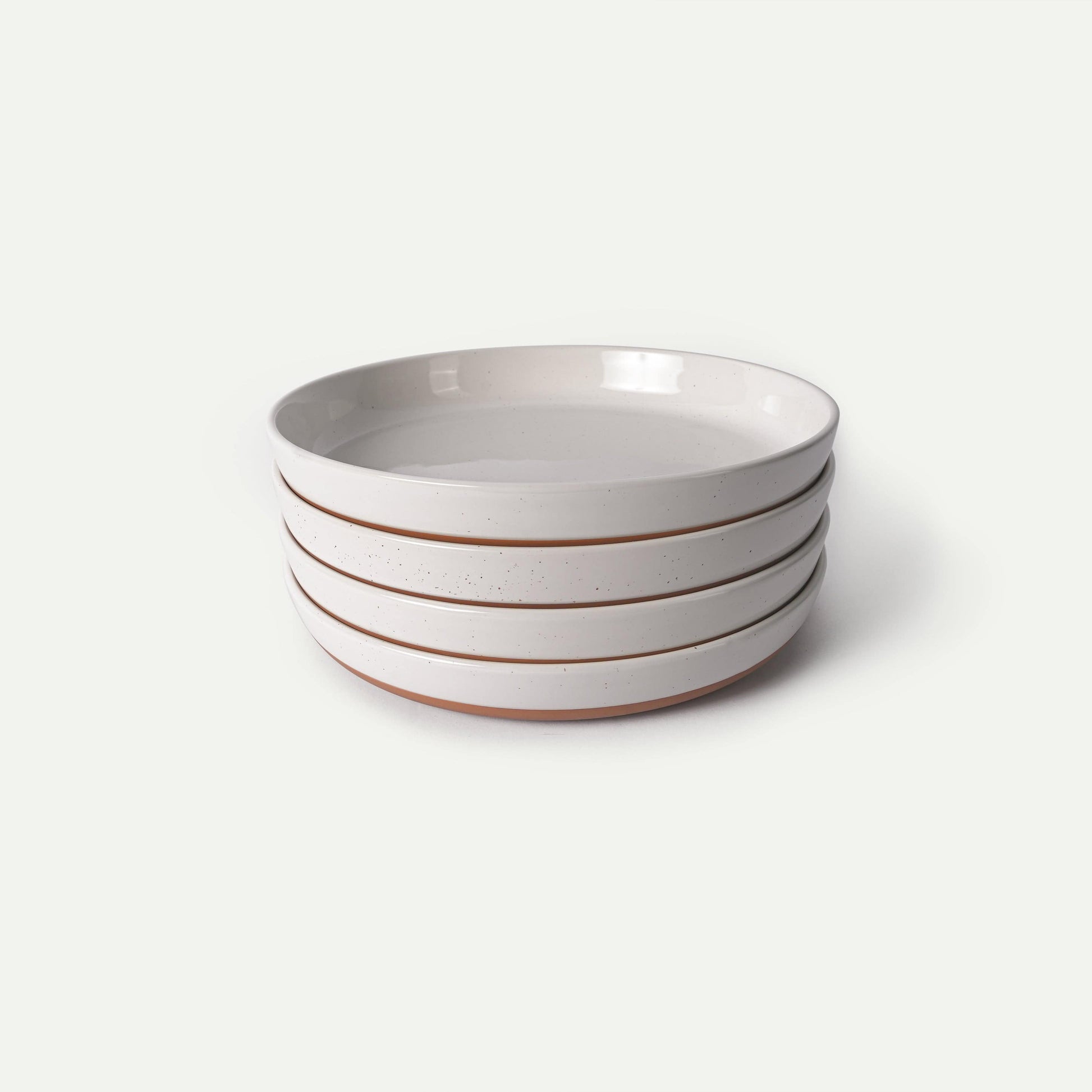 MORA CERAMICS Kitchen & Dining Pasta Bowls - 35oz - Vanilla White