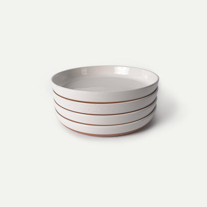 MORA CERAMICS Kitchen & Dining Pasta Bowls - 35oz - Vanilla White