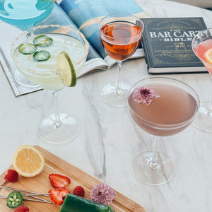 Cocktail Glasses - Set of 4 - 6oz - Nick & Nora