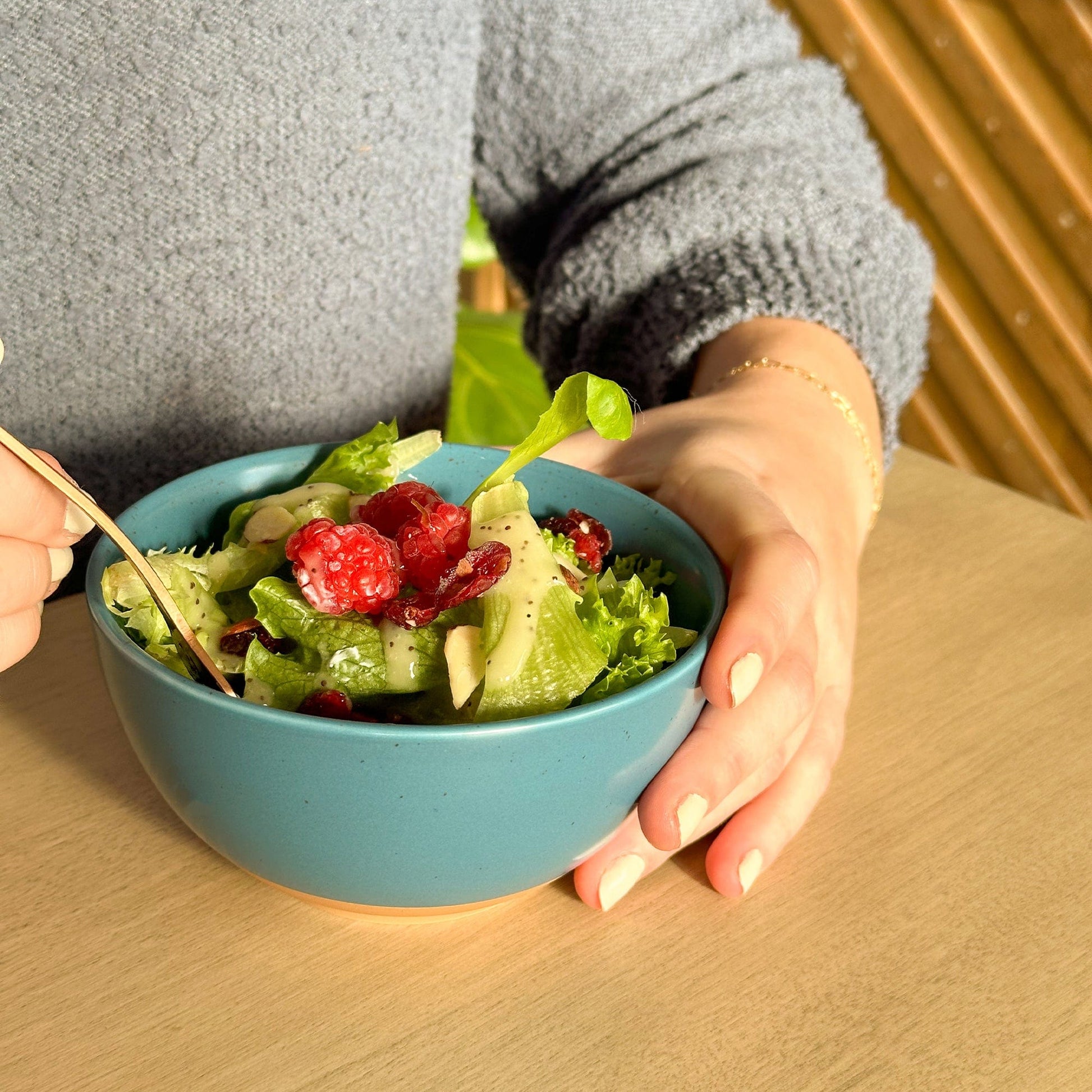 MORA CERAMICS Kitchen & Dining Small Dessert Bowls - 16oz - Artisan