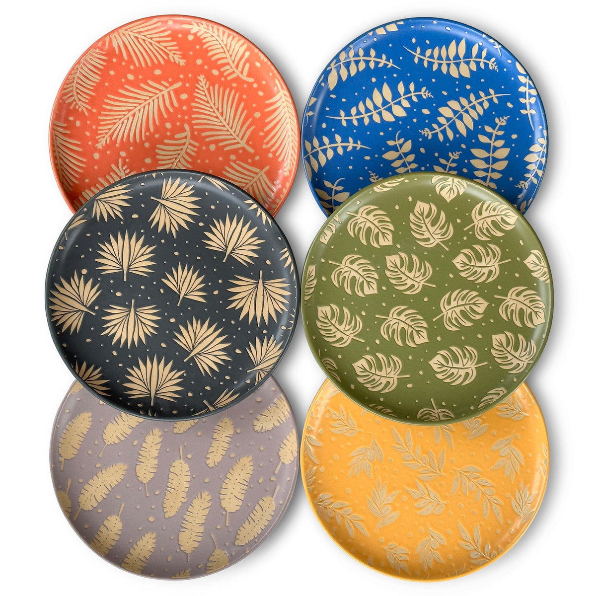 Mora Ceramics Dinner Plates - 10in - Multicolor
