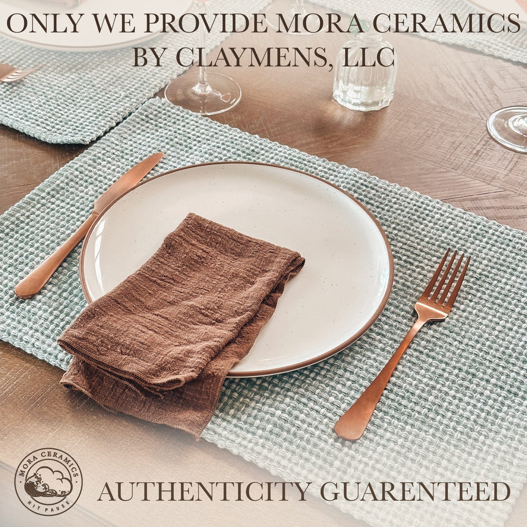 Dinner Plates - 10.5 in - Assorted Neutrals – MORA CERAMICS