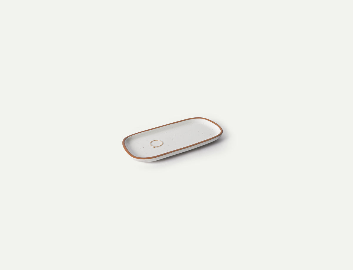 Small Vanity Trays - Vanilla White classic