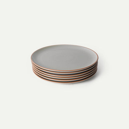 MORA CERAMICS Kitchen & Dining Dinner Plates - 10 in - Earl Grey