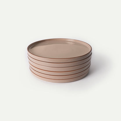 MORA CERAMICS Kitchen & Dining Dinner Plates - 10.5 in - Chai