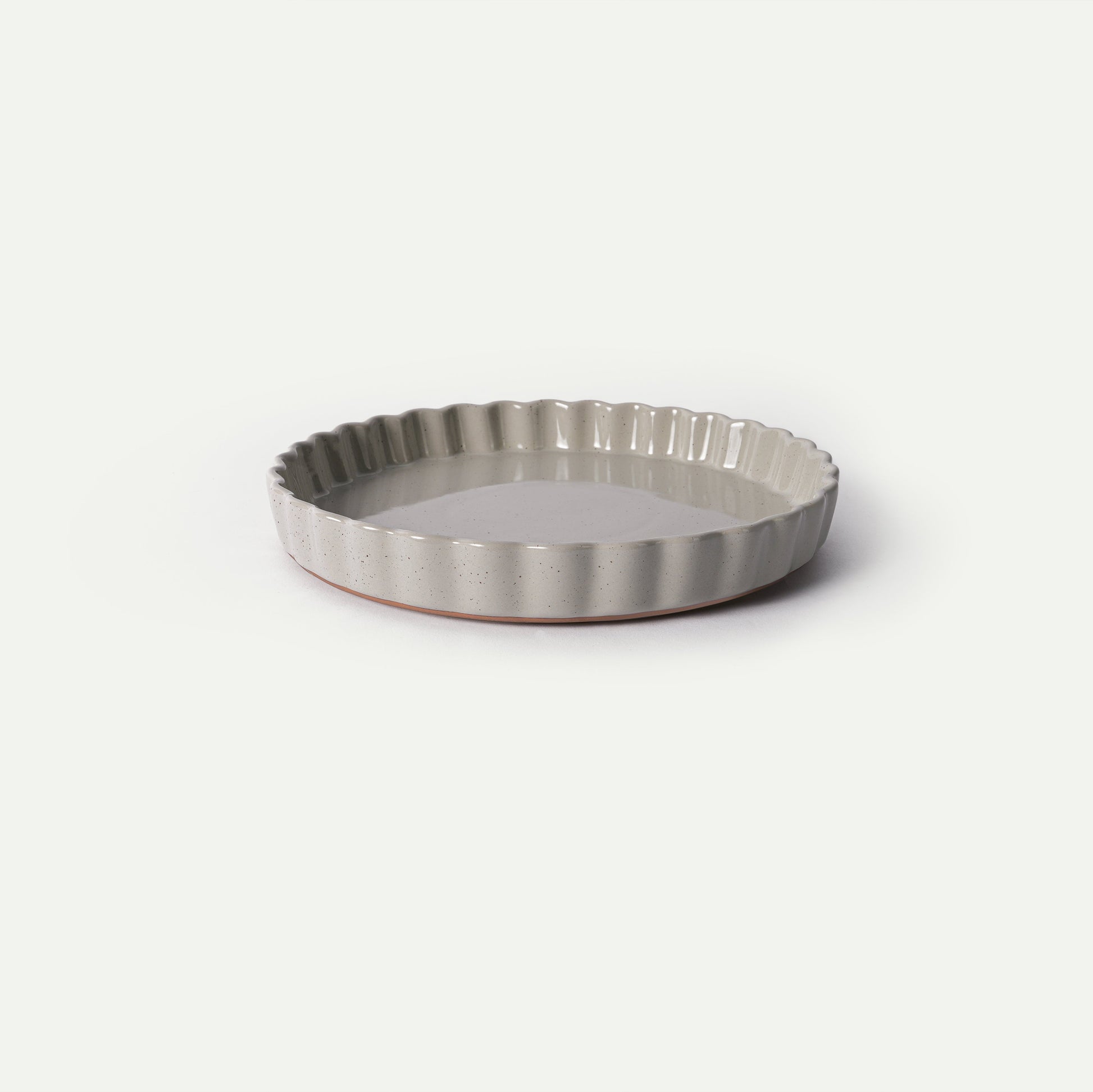 MORA CERAMICS Kitchen & Dining Tart Pan - 10in - Earl Grey