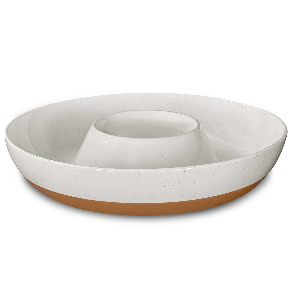 Chip & Dip Bowl - Vanilla White