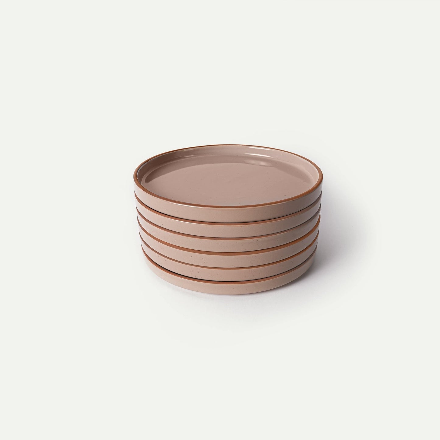 MORA CERAMICS Kitchen & Dining Salad Plates - 8 in - Chai