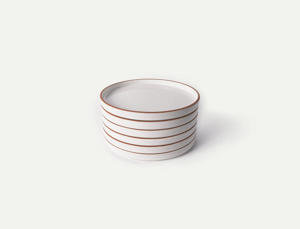 Salad Plates - 8 in - Vanilla White