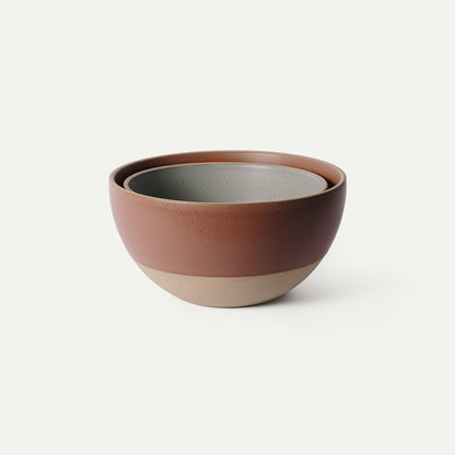 MORA Kitchen & Dining Terracotta & Peppercorn / Mega & Giant Harvest Mixing Bowls