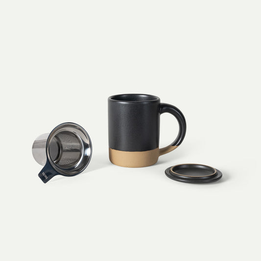 16 oz Medium Tea Mug Infuser Set