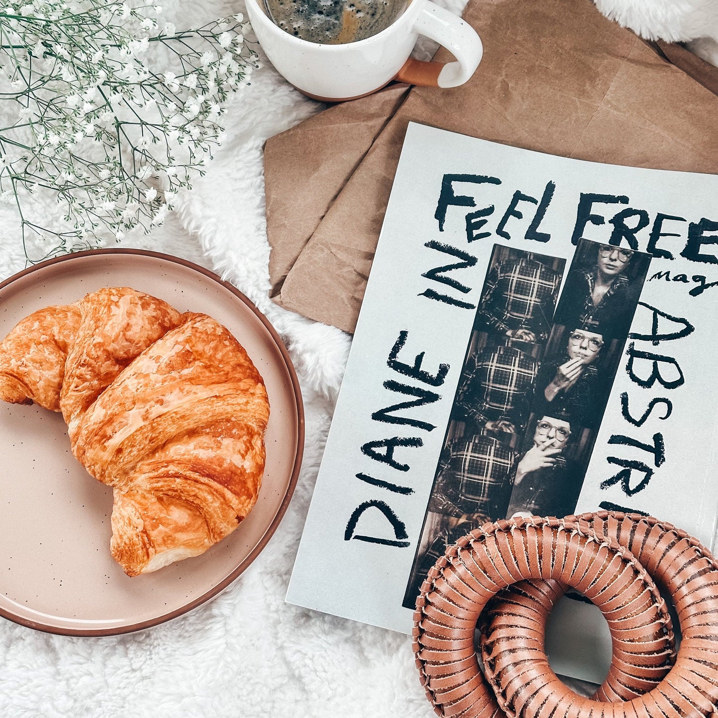 MORA CERAMICS Kitchen & Dining Salad Plates - 8 in - Assorted Neutrals