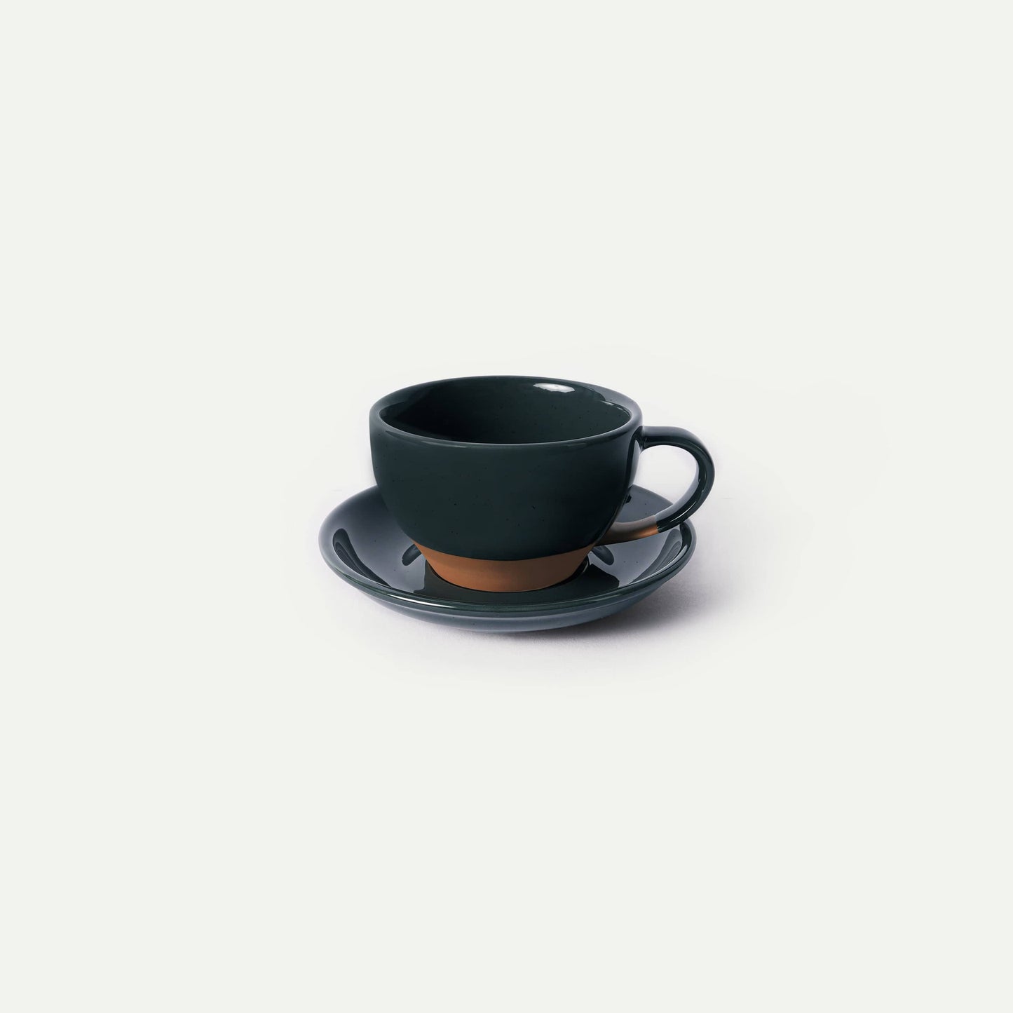 MORA CERAMICS Kitchen & Dining Latte Art Mug - 10.5oz - Charcoal