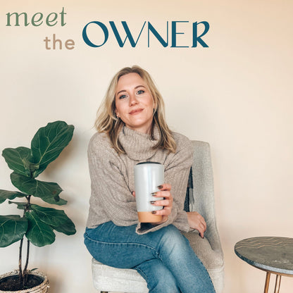 MORA CERAMICS Kitchen & Dining Double Walled Ceramic Travel Mug with Lid - Overcast Grey - 14oz